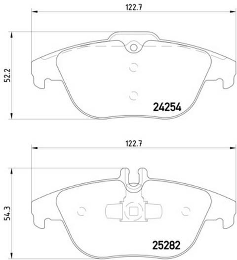 FREN BALATASI ARKA  204-GLK  2007-