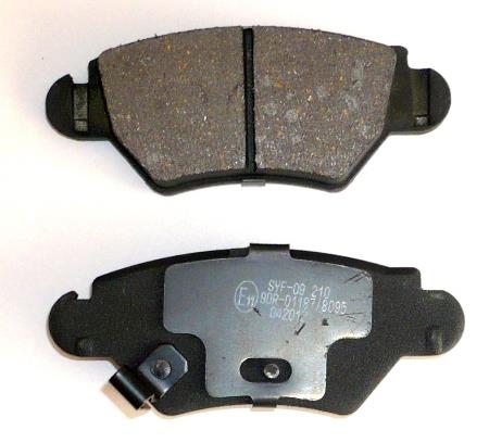 FREN BALATASI ARKA  OPEL ASTRA F 1998-2000/ ASTRA G 2000-2005 / CORSA C 2000> /