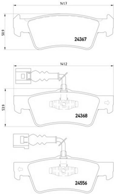 FREN BALATASI ARKA-FİŞLİ BAC-BPE TOUAREG 2.5TDİ