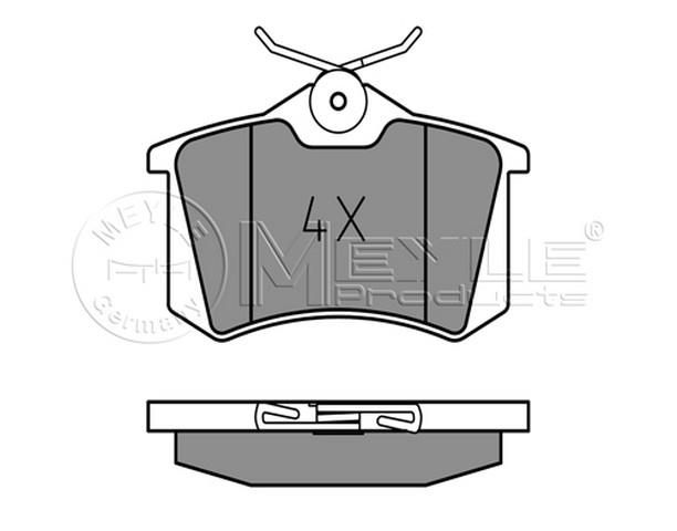 FREN BALATASI ARKA-FİŞSİZ AKL-AGR-AEB-AFN-BLF-BSE GOLF 4 - GOLF 5 - PASSAT 4 1.6-1.6TDİ-1.8T-1.9TDİ