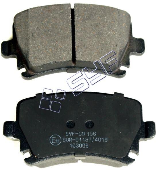 FREN BALATASI ARKA GOLF 5 2004> GOLF 6 2009> GOLF 7 / CADDY 3 2004> PASSAT 2005> JETTA 2005> TOURAN 2003>  AUDI A3 2.0 TDI 2003>/ A4 1.8T