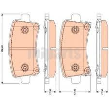 FREN BALATASI ARKA INSIGNIA 16 INC