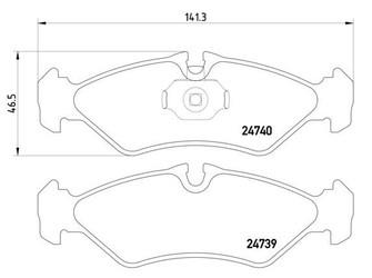 FREN BALATASI ARKA SPRINTER - A004212410