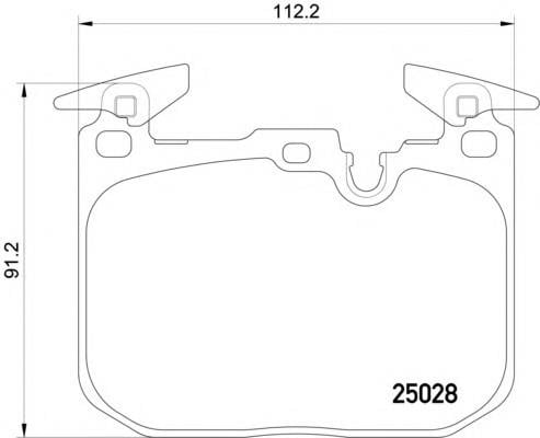 FREN BALATASI ÖN  SPOR TİP 118İ-120D/316D-318D-320D F20-30