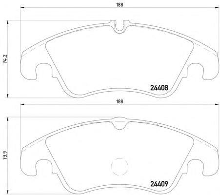 FREN BALATASI ÖN A4-A5-A6-Q5 2009>