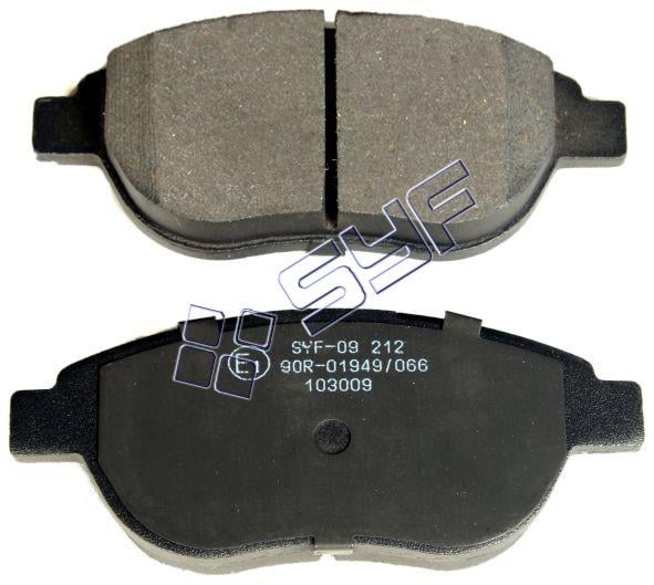 FREN BALATASI ÖN DİSK  OPEL CORSA D 1.3 MJT DIZEL CITROEN C4 2004> - PEUGEOT 307 1.6 2000> FIAT DOBLO 1.3 MJT 2007>