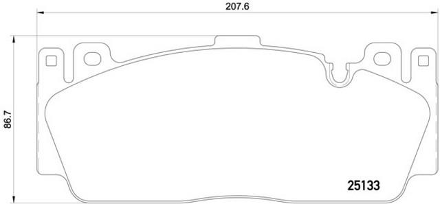 FREN BALATASI ÖN F12-M6 F10-M5