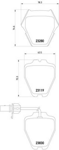 FREN BALATASI ÖN-FİŞLİ ARE A6 2.7TDİ