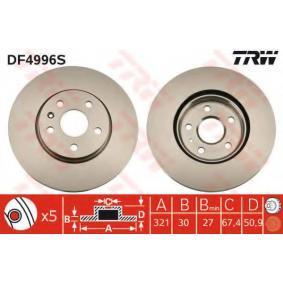 FREN DİSK AYNASI ÖN 17 İNC İNSİGNİA  321MM  (2 ADET FİYATI)