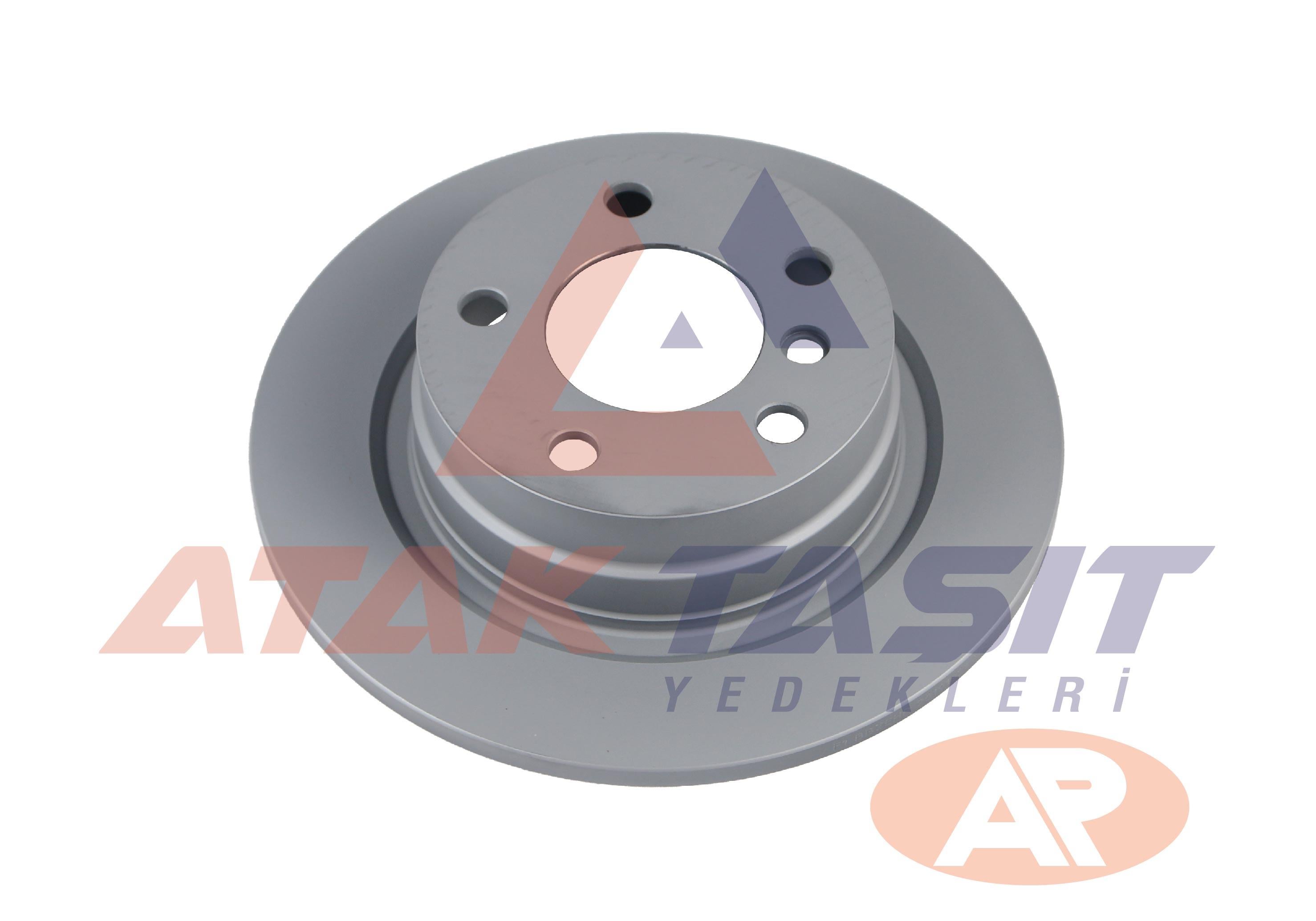 FREN DISKI ARKA DUZ KAPLAMALI BMW 1 SERISI (F20,F21) 116 D 5 BIJON 290X11X75X66 2010-