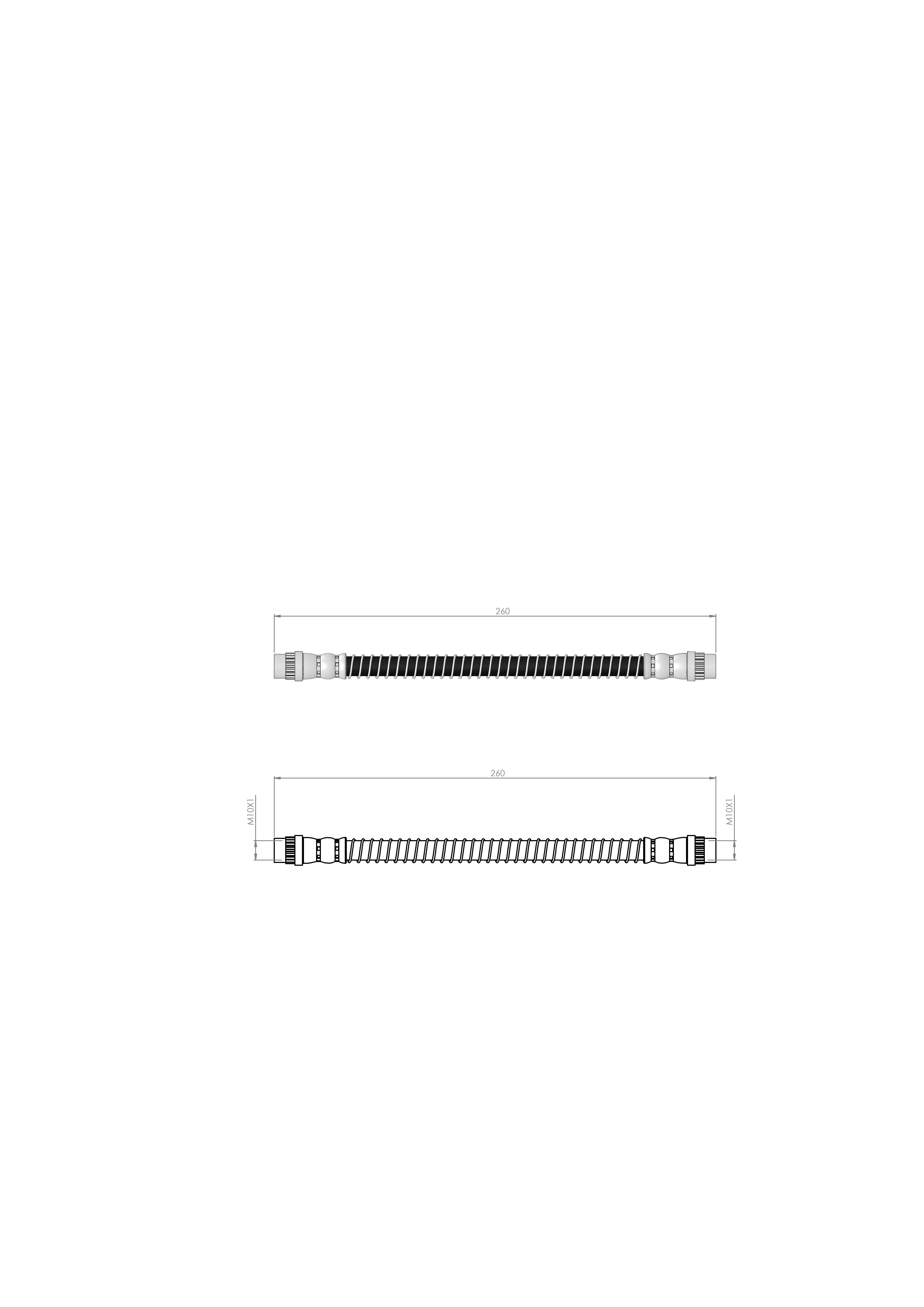 FREN HORTUMU ARKA C5  I - C5  II 01 - 08 E168168