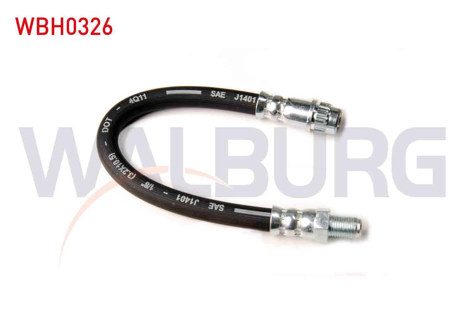 FREN HORTUMU ARKA SOL-SAG 210mm OPEL CORSA C 2000-2006 / OPEL TIGRA B 2004-
