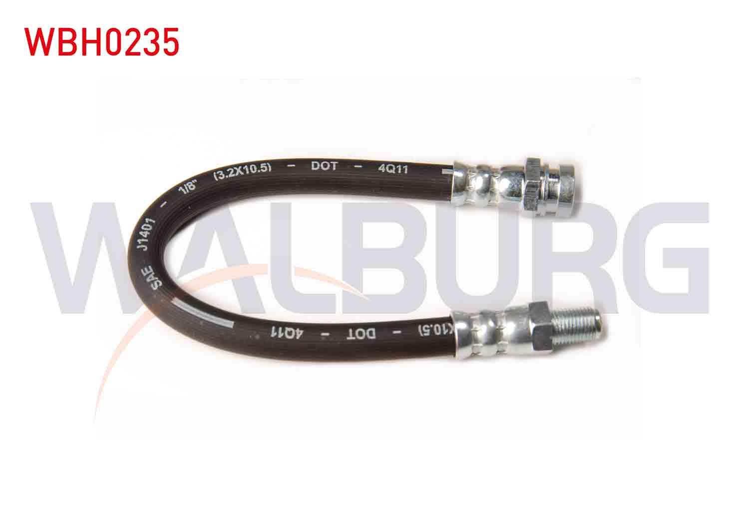 FREN HORTUMU ARKA SOL-SAG 230mm MITSUBISHI GALANT VI (EA) 1996-2004