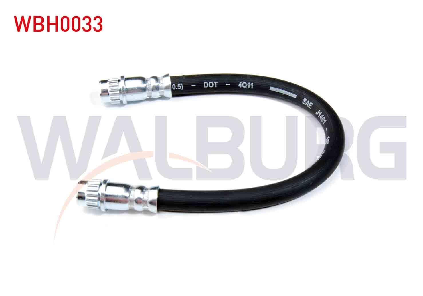 FREN HORTUMU ARKA SOL-SAG 250mm RENAULT R9 (L42) 1985-2000 / RENAULT R11 (B/C37) 1983-1995 / RENAULT R11 (B/C37) FLASH 1987-1995