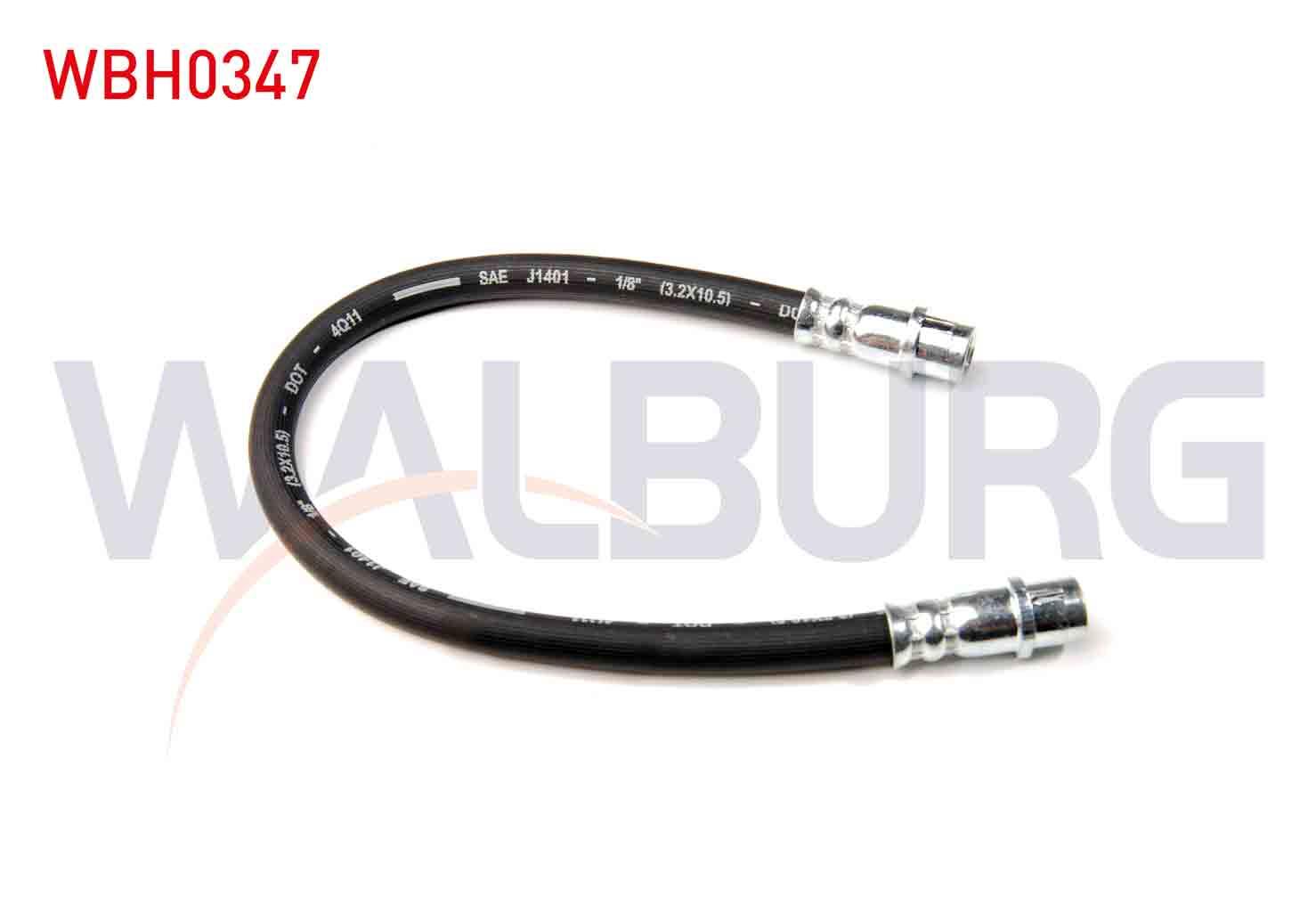 FREN HORTUMU ARKA SOL-SAG 340mm MERCEDES A CLASS (W168) 1997-2004