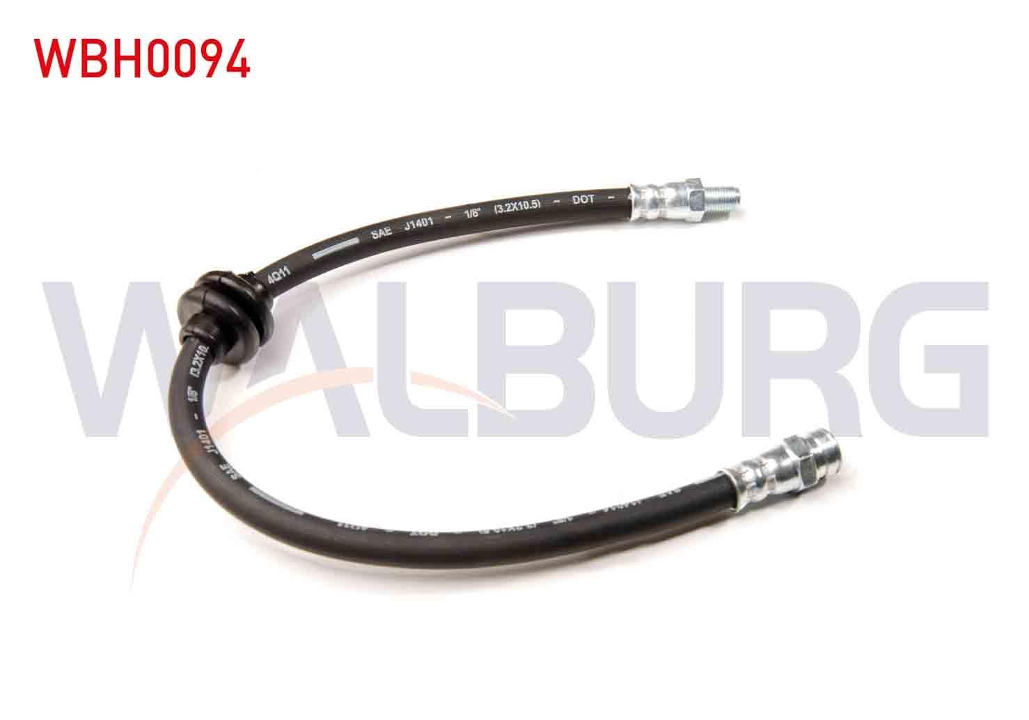 FREN HORTUMU ARKA SOL-SAG 410mm ALFA ROMEO 147 (937) 2001-2010 / ALFA ROMEO 156 (932) 1997-2005 / ALFA ROMEO GT (937) 2003-2010