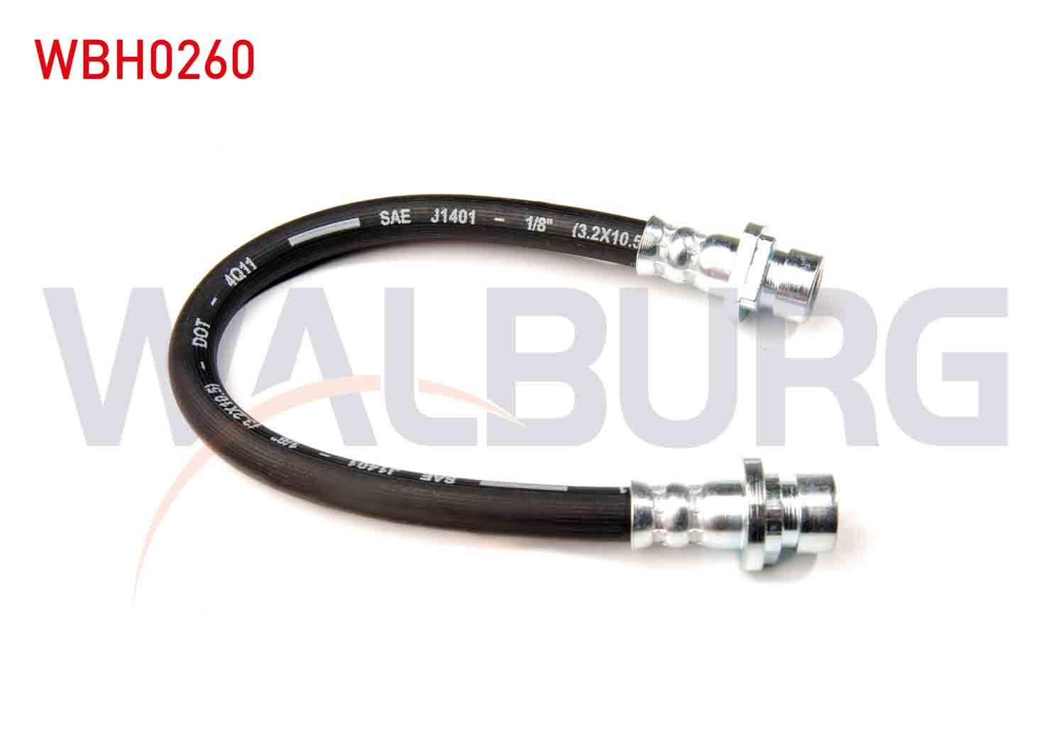 FREN HORTUMU ARKA SOL-SAG ABSSIZ 260mm ROVER 200 (RF) 1995-2000 / ROVER 25 (RF) 1999-2005