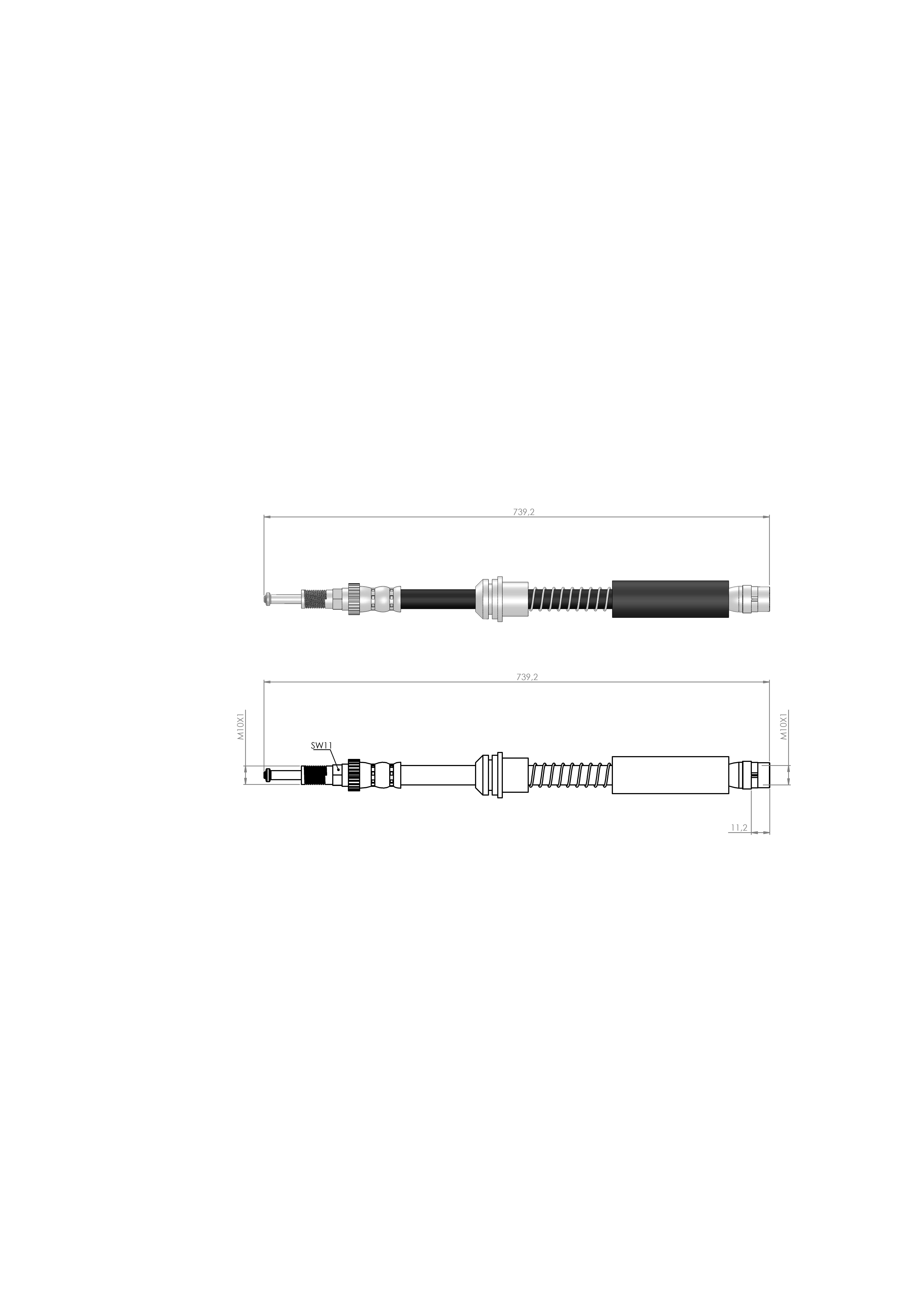 FREN HORTUMU ÖN BMW X3 F25 - X4F26 2010/-