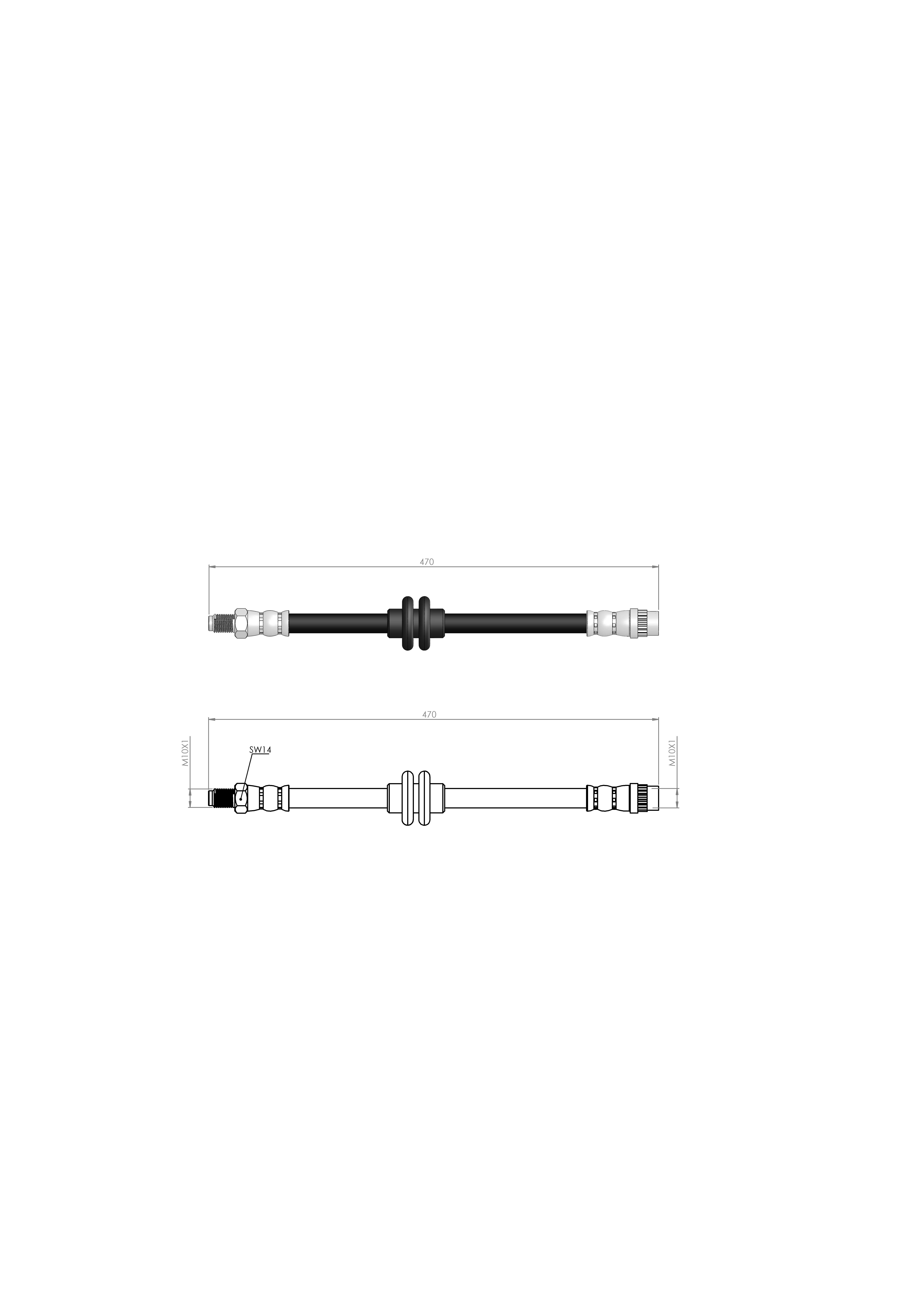 FREN HORTUMU ÖN CLIO IV 2012/-462104785R