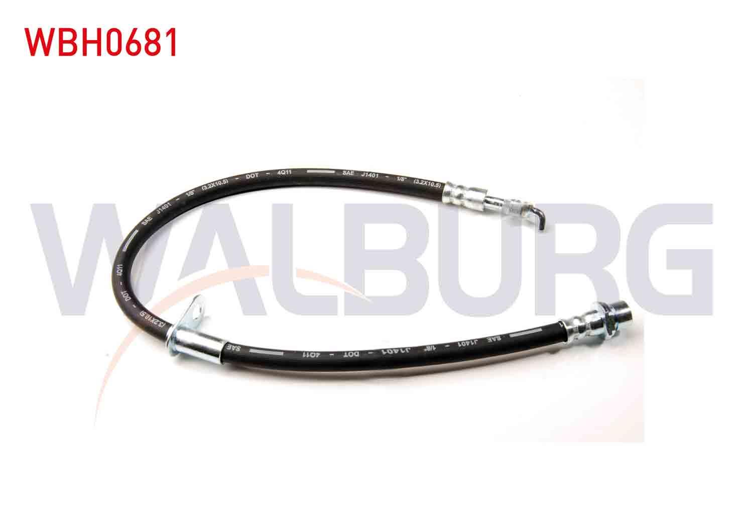 FREN HORTUMU ON SOL-SAG 490mm CITROEN C1 II (PA_, PS_) 2014-