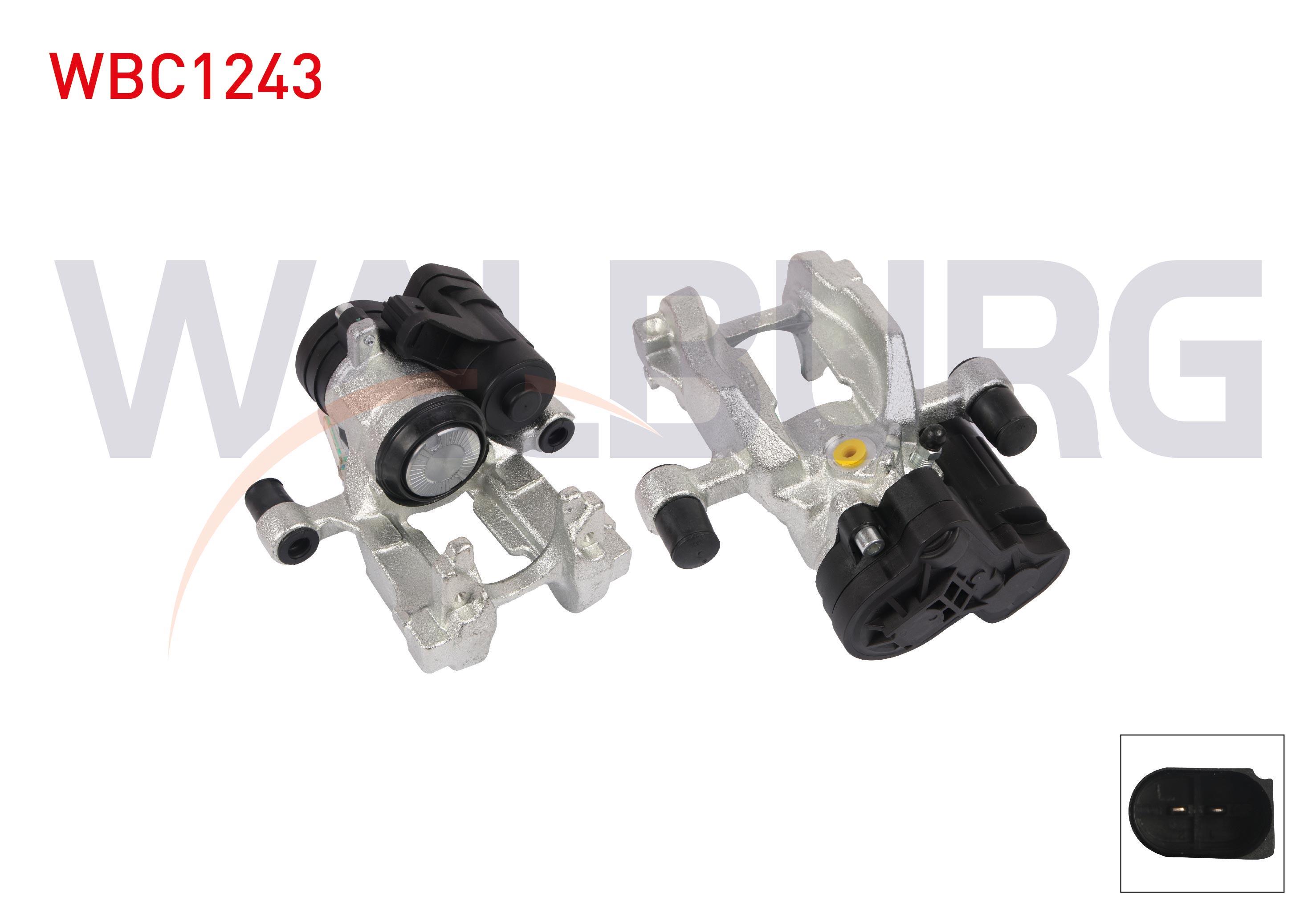 FREN KALIPER ELEKTRONIK SAG ARKA PISTON 42mm DISK 310mm SKODA SUPERB III 2015-/ TIGUAN 2016-/ PASSAT 2014-