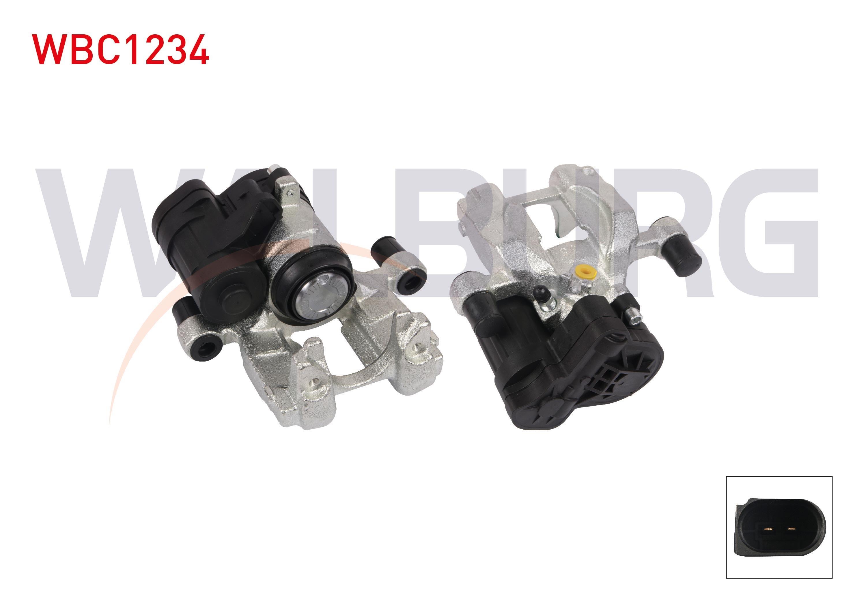 FREN KALIPER ELEKTRONIK SOL ARKA PISTON 38mm DISK 300mm AUDI A3 2012-/A3 CABRIO 2016- / A3 SPORTBACK 2012-/ GOLF VII 2012-