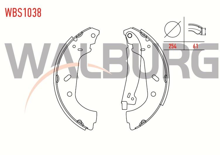 FREN PABUC BALATA ARKA +1mm DAHA KALIN FIAT SCUDO (220P) 1.9 D LEVYELI 254X61 mm 1996-2006/JUMPY I 1.6 HDI 1994-2007/EXPERT 1.9 D 1996-2006/JUMPY I 2.0 HDI 1994-2007/JUMPY I 1.9 D 1994-2007