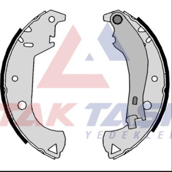 FREN PABUC BALATA ARKA FIAT DOBLO (119,223) 1.2i LEVYELI 228,6X42 mm 2001-2010/ DOBLO 1.3 MJT 2001-2010/ DOBLO 1.9 JTD 2001-2010