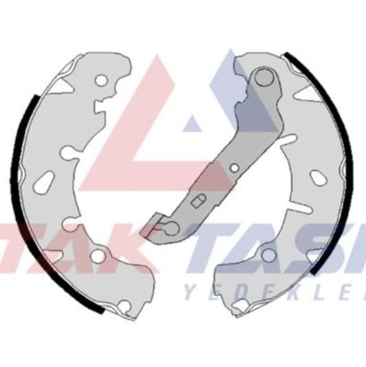 FREN PABUC BALATA ARKA FIESTA V 1.4 TDCI LEVYELI 203X36 mm 2001-2008/FIESTA V 1.4i - 1.25i - 1.3 16v 2001-2008/FIESTA V 1.6 TDCI 2001-2008/FUSION 1.6 TDCI 2002-2010/KA 1.3 1996-2008