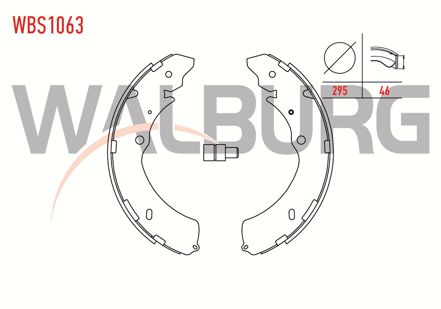 FREN PABUC BALATA ARKA ISUZU D-MAX (8DH) 2.5 TD 4X4 295X46 mm 2002-2012/ISUZU DMAX (8DH) 3.0 D 2002-2012
