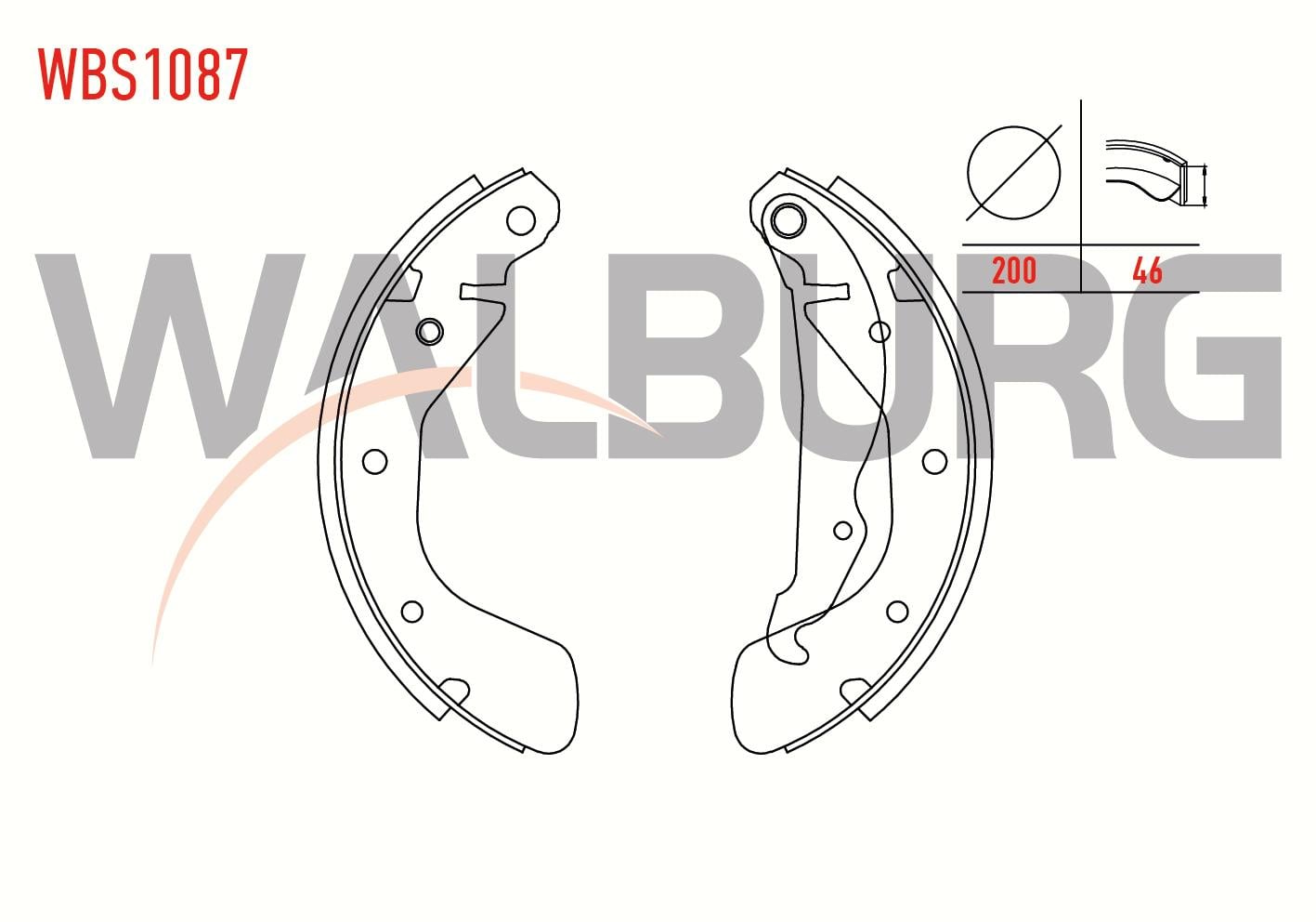 FREN PABUC BALATA ARKA OPEL VECTRA 1.4 LEVYELI 200X46 mm 1988-1995/VECTRA 1.8 1988-1995/CORSA 1.7 D- 2000-2006/ASTRA F 1.4i 1998-2002/DAEWOO LANOS 1.4i 1997-2005/LACETTI 1.6i 2006-2012