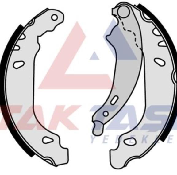 FREN PABUC BALATA ARKA RENAULT CLIO SYMBOL 1.4 LEVYELI 180X42 mm 1998-2005/ CLIO SYMBOL 1.5 DCI- 1998-2005/ CLIO SYMBOL 1.6 1998-2005/ CLIO SYMBOL 1.2 1998-2005