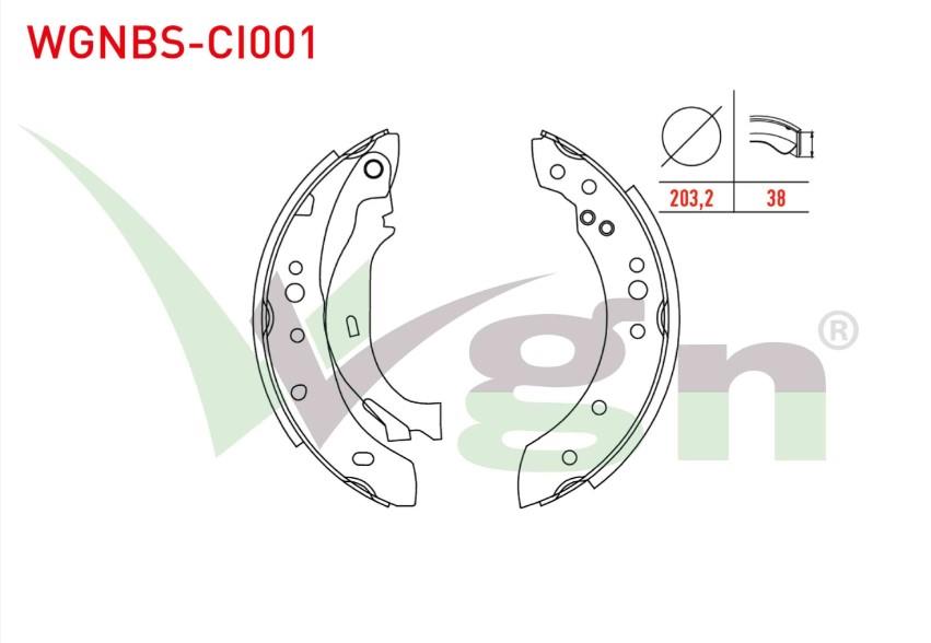 FREN PABUC BALATA ARKA SYMBOL II 1.5 DCI LEVYELI 203,2X38 mm 2008-2012/C3 1.4 HDI 2002-2009/LOGAN 1.5 DCI 2004-2012/206 1.4 HDI 1998-2006/LAGUNA I 1.9 DTI 1993-2001/TWINGO 1.2 1993-2007