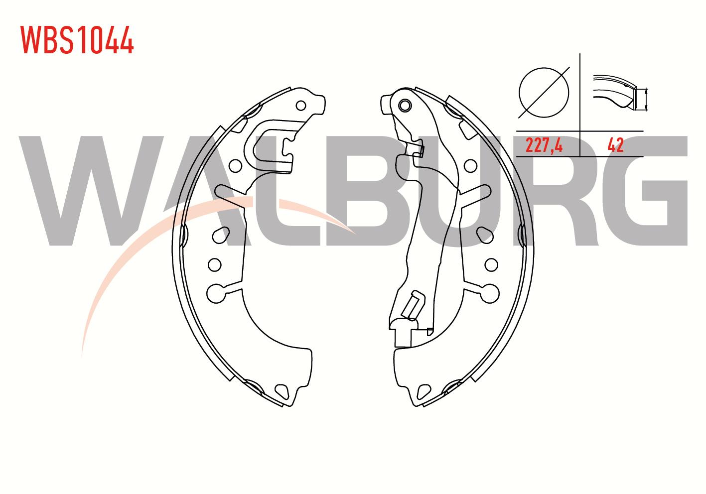 FREN PAPUC BALATA ARKA FIAT EGEA 1.3 MJT LEVYELI 227,4X42 mm 2015-/FIAT 500L 1.6 MJT 2012-/FIAT 500L 1.3 MJT 2012-/FIAT 500L 0.9 2012-/FIAT 500L 1.4 2012-