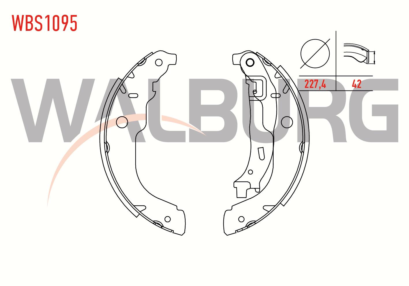 FREN PAPUC BALATA ARKA PEUGEOT 207 1.4 - 1.6 HDI LEVYELI 227,4X42 mm 2006-2012/C3 II 1.4 - 1.6 HDI 2009-2016/C3 II 1.4 2009-2016/C3 II 1.6 VTI 2009-2016/DS3 1.6 THP 2009-2013/DS3 1.6 EHDI 2009-2013