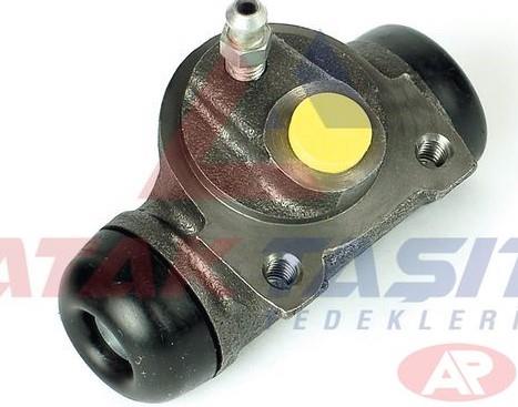 FREN SILINDIRI ARKA SOL-SAG DOKUM 19,05 mm FIAT SCUDO 1.9 D - 2.0 JTD 1996-2006/ STRADA 1.9 JTD 1999-2005/ CITROEN JUMPY I 1.9 D 1994-2007/ PEUGEOT EXPERT 1.9 D - 2.0 HDI 1996-2006