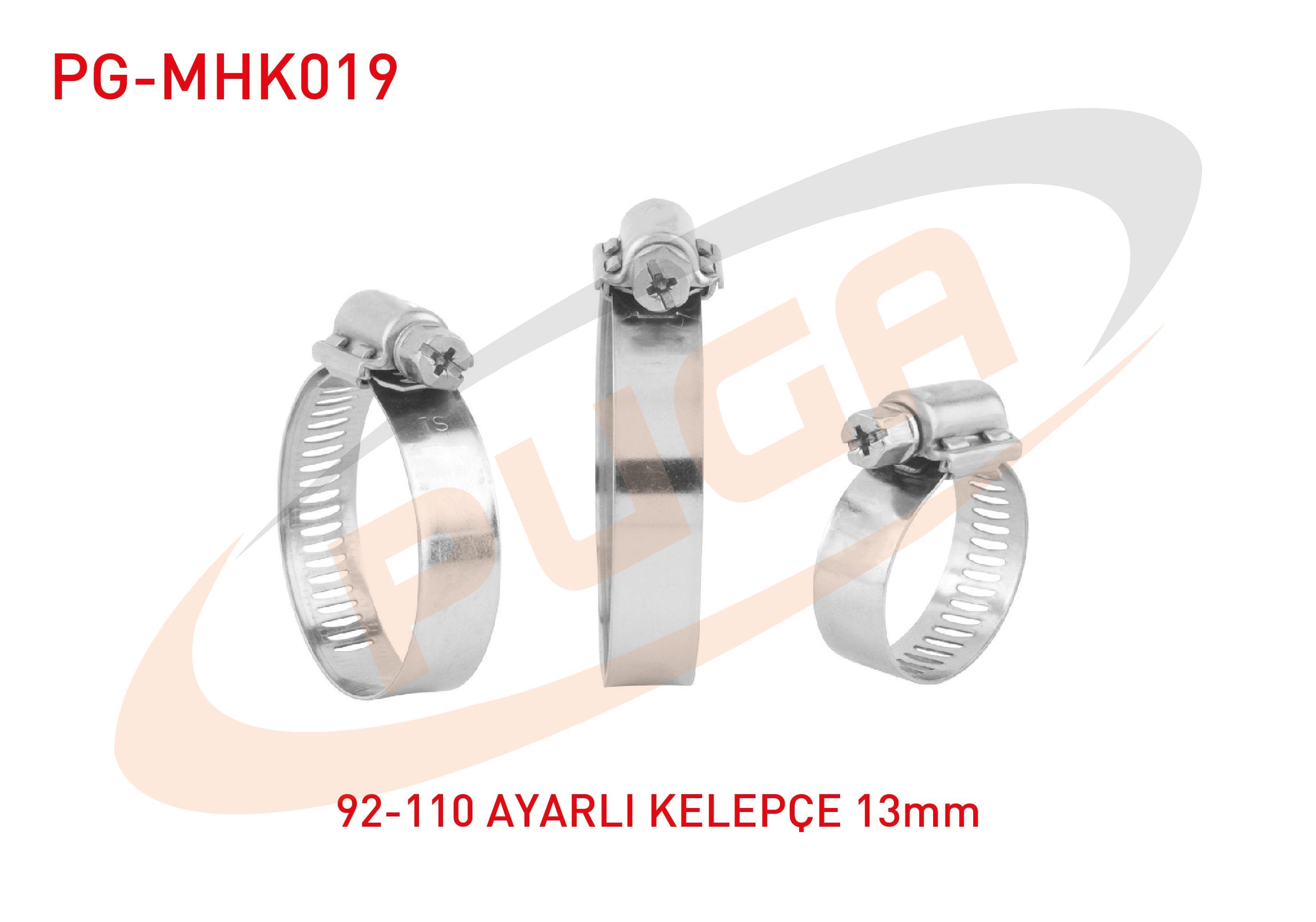 HORTUM KELEPCESI AYARLI 92-110 / 13mm
