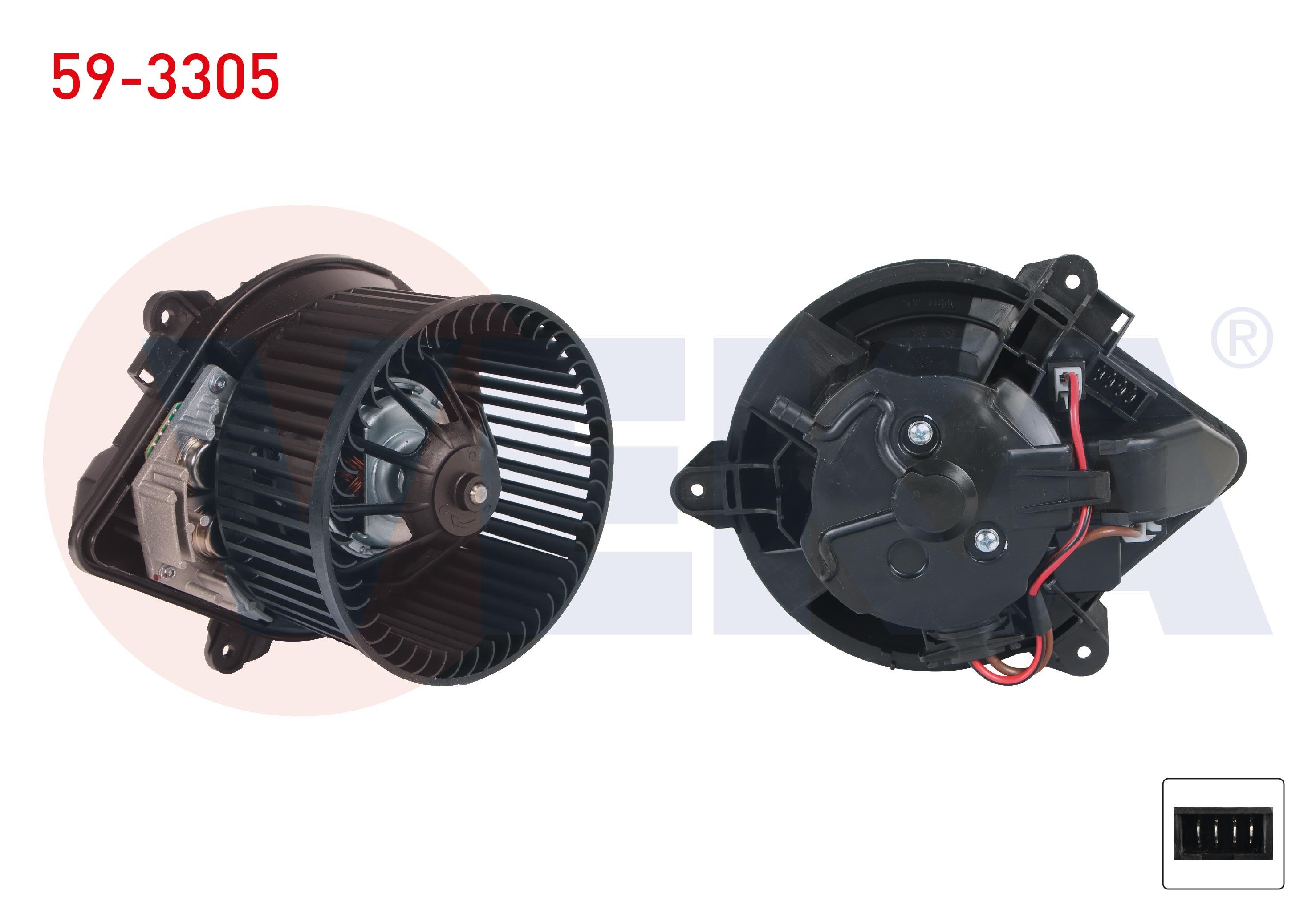 KALORIFER MOTORU CITROEN BERLINGO 1996-2008 / ZX 1991-1997 / PEUGEOT PARTNER 1996-2008