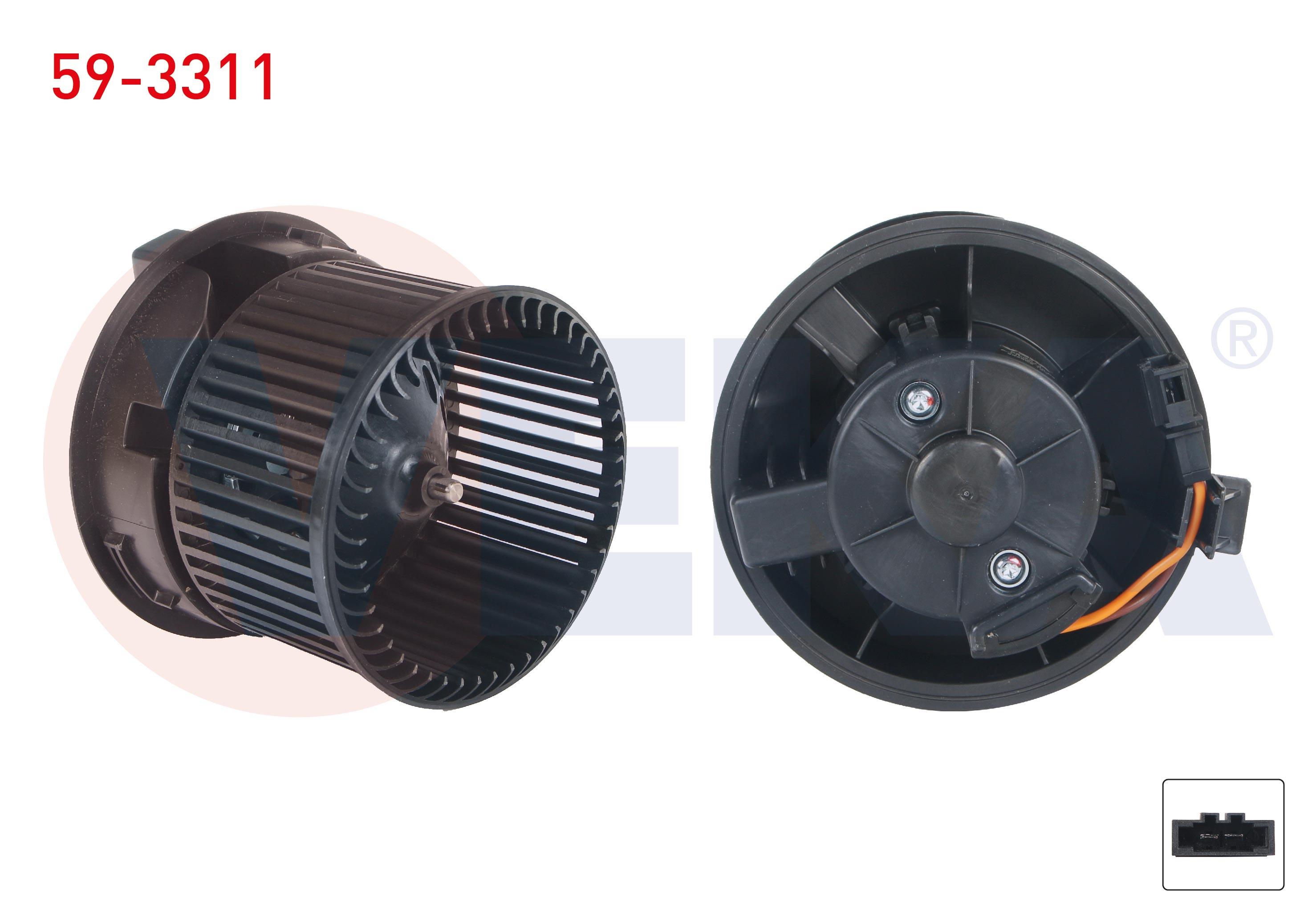 KALORIFER MOTORU CITROEN C3 III 2016- / PEUGEOT 2008 2013- / 208 2012-