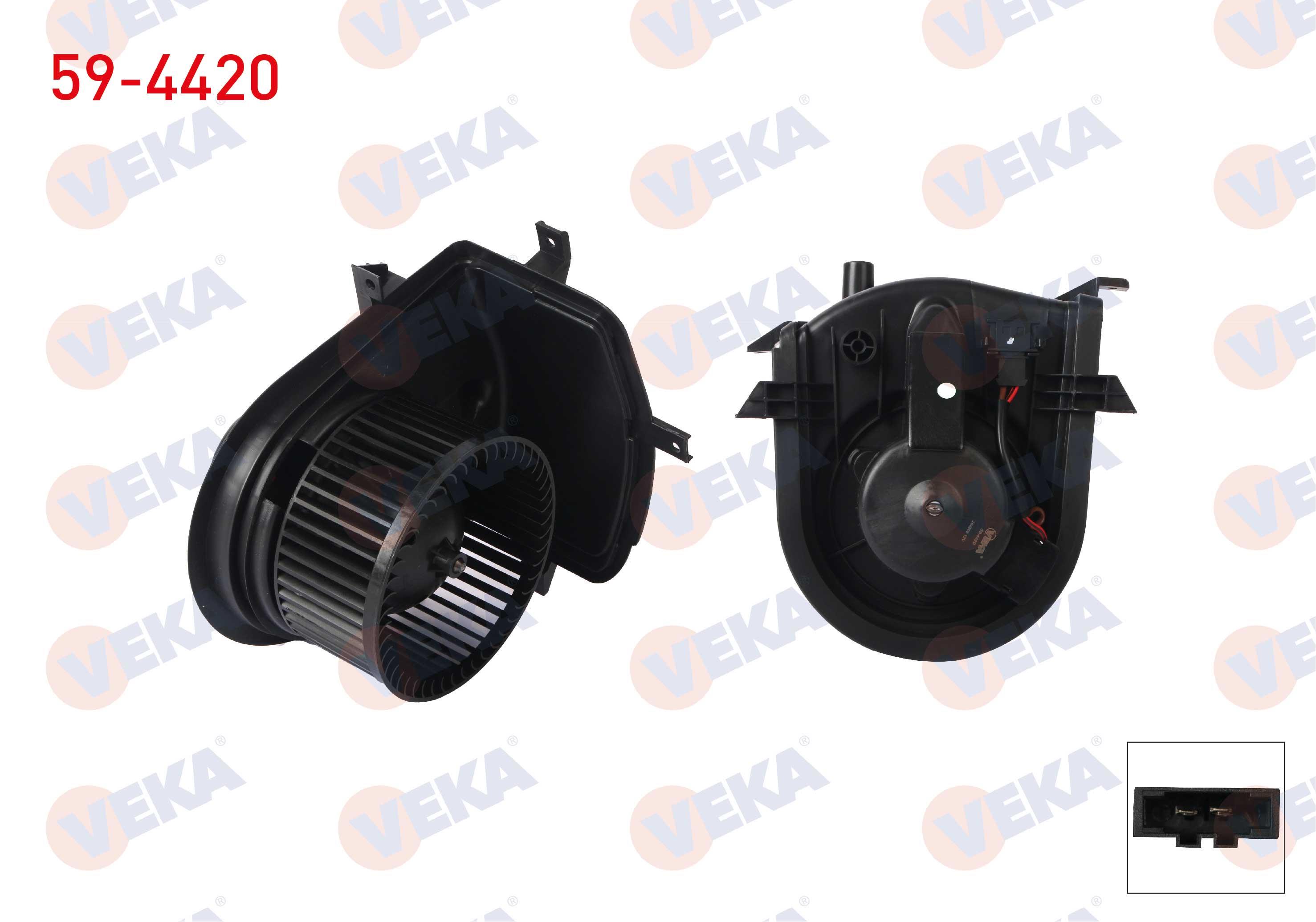KALORIFER MOTORU VOLKSWAGEN GOLF III (1H1) 1991-1999 / POLO (6N1) 1994-1999 / POLO CLASSIC (6V2) 1995-2001 / SEAT IBIZA II (6K1) 1993-2002 / CORDOBA (6K1-6K2) 1993-2002