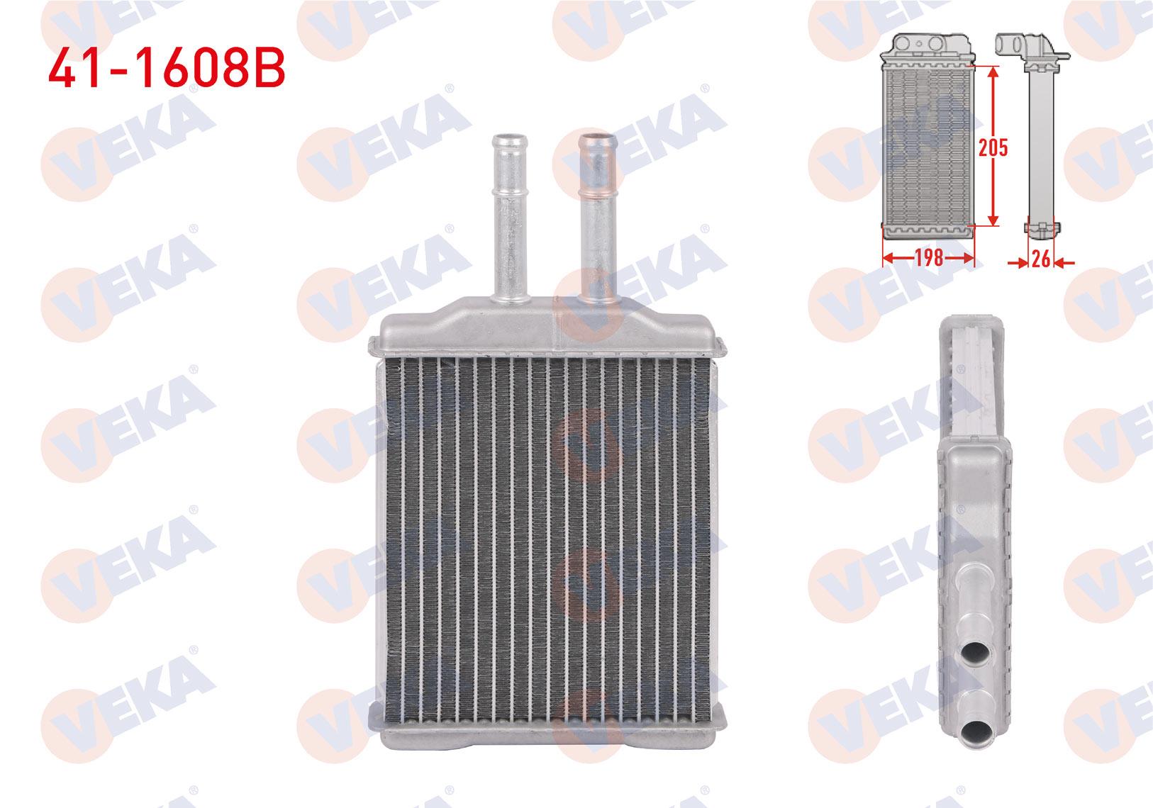 KALORIFER RADYATORU BRAZING CHEVROLET EPICA 2.0 1983-1984 / EVANDA 2.0 2002-