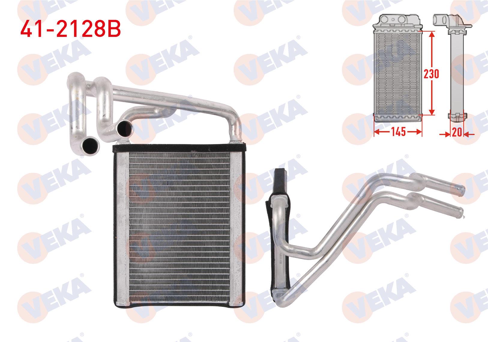 KALORIFER RADYATORU BRAZING HYUNDAI IX35 (LM, EL, ELH) 1.6 -2.0 2010- / KIA SPORTAGE III (SL) 1.6 GDI - 2.0 CRDI 2011-