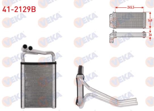 KALORIFER RADYATORU BRAZING HYUNDAI SANTA FE III (DM, DMA) 2.0 CRDI - 2.2 CRDI 2012-