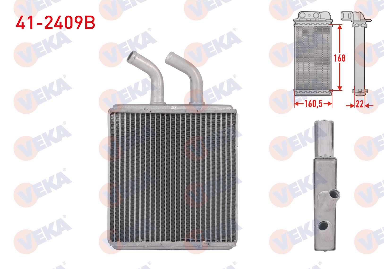 KALORIFER RADYATORU BRAZING KIA RIO 1.3 - 1.5 16V 2000-2005
