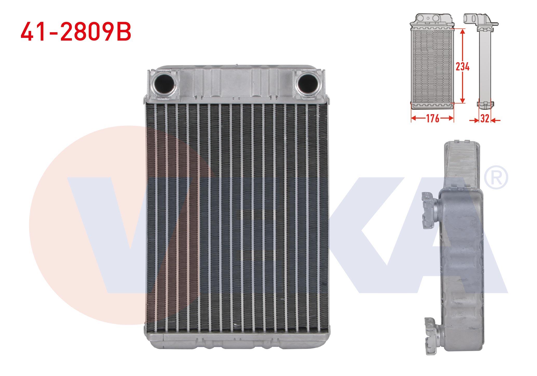 KALORIFER RADYATORU BRAZING MERCEDES C (W203) C 180 - C 200 - C 200 CDI - C 220 CDI 00-06/ CLC (CL203) CLC 160 08-11/ CLK (C209) 200 - 270 CDI 02-09/ G (W463) 63 AMG 12-/ SL (R230) 300 01-12
