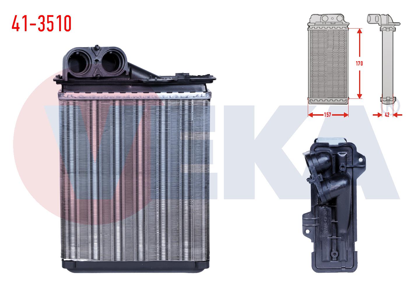 KALORIFER RADYATORU MEKANIK DACIA LOGAN (LS) 1.5 DCI 2004-2012