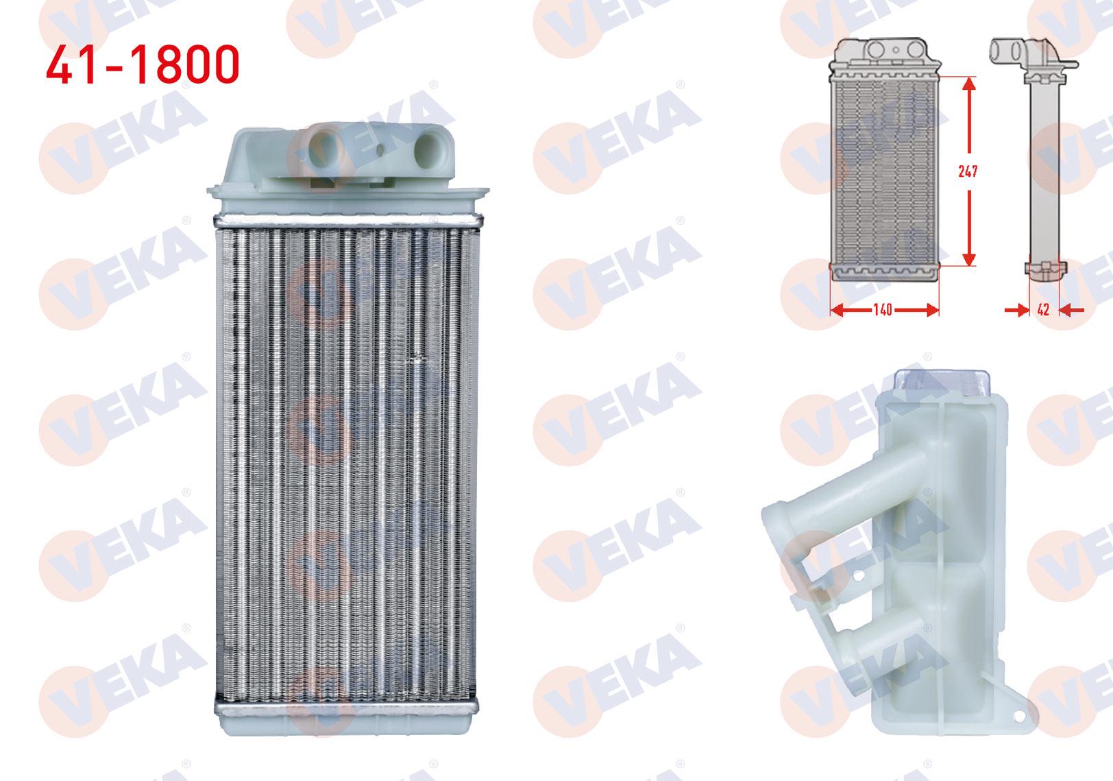 KALORIFER RADYATORU MEKANIK FIAT ALBEA 1.3 MJT 2003-2007