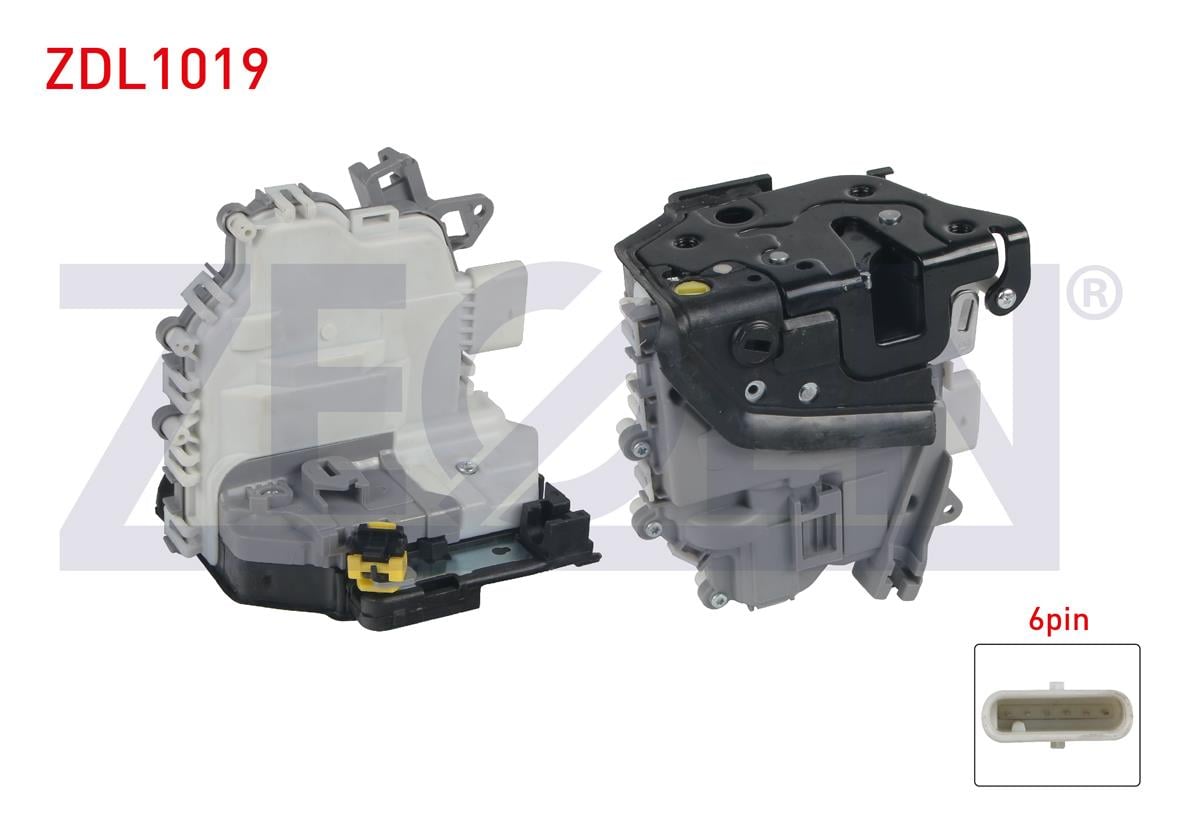 KAPI KILIDI MOTORLU SAG ARKA 6 PIN SEAT LEON 2005-2015/ ALTEA 2004-