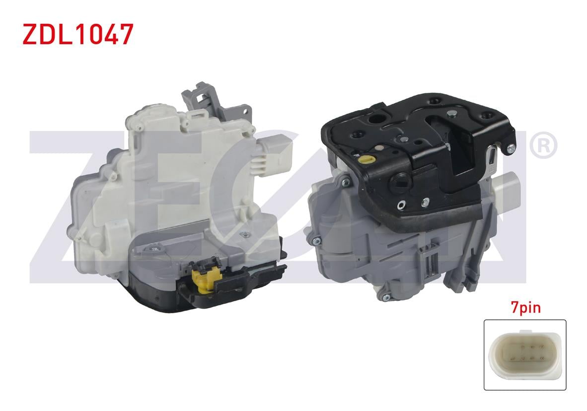 KAPI KILIDI MOTORLU SAG ARKA 7 PIN AUDI A3 - A6 2003-2012