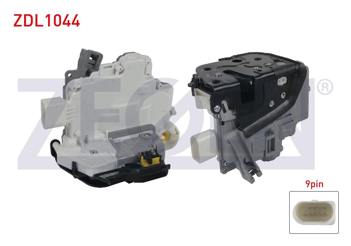 KAPI KILIDI MOTORLU SOL ON 9 PIN AUDI A3 - A6 2003-2012